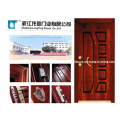 Turkish Style Steel Wooden Armored Door Factory